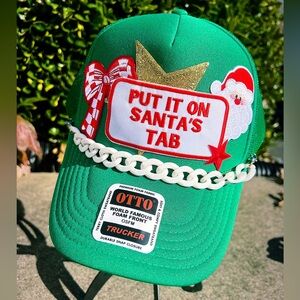 Custom Christmas Put it in Santa’s Tab Hat
